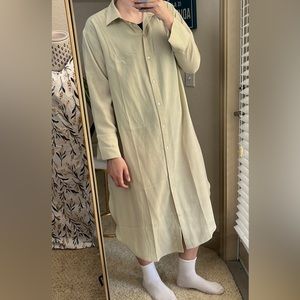 H&M Button Down Shirtdress